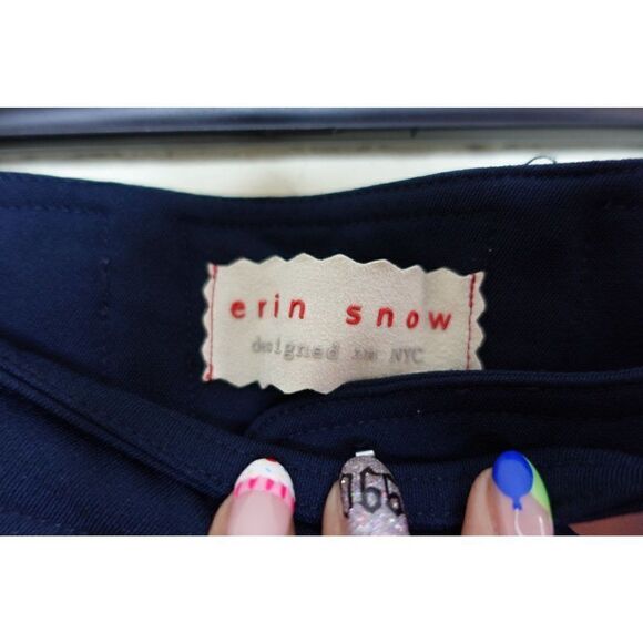 Erin Snow Jes Pant In Racer Navy Blue - Picture 4 of 15